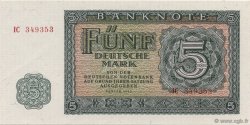 5 Deutsche Mark ALLEMAGNE RÉPUBLIQUE DÉMOCRATIQUE  1955 P.17 pr.NEUF