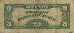 20 Deutsche Mark ALLEMAGNE FÉDÉRALE  1948 P.06a B+