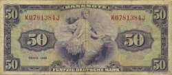 50 Deutsche Mark ALLEMAGNE FÉDÉRALE  1948 P.07a TB+