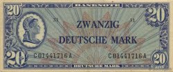 20 Deutsche Mark ALLEMAGNE FÉDÉRALE  1948 P.09a SUP