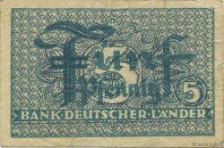 5 Pfennig GERMAN FEDERAL REPUBLIC  1948 P.11a