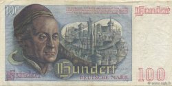 100 Deutsche Mark ALLEMAGNE FÉDÉRALE  1948 P.15a TTB+