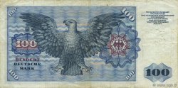 100 Deutsche Mark GERMAN FEDERAL REPUBLIC  1960 P.22a fSS