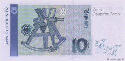 10 Deutsche Mark GERMAN FEDERAL REPUBLIC  1999 P.38d UNC