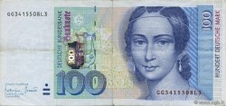 100 Deutsche Mark ALLEMAGNE FÉDÉRALE  1996 P.46 TTB
