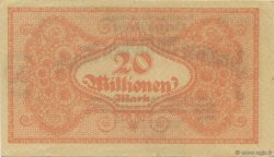 20 Millions Mark ALLEMAGNE  1923 PS.1270 SUP+