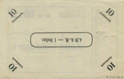 10 Goldmark Non émis ALLEMAGNE Oberstein-Idar 1923 Mul.3570- SUP+