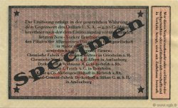 1/2 Dollar Spécimen ALLEMAGNE Biebrich 1923 Mul.0420s SPL