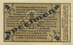 1 Dollar Spécimen ALLEMAGNE Biebrich 1923 Mul.0420s pr.NEUF