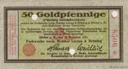 50 Goldpfennige ALLEMAGNE Hochst 1923 Mul.2525.8 SUP