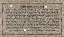 10 Goldmark GERMANY Hochst 1923 Mul.2525.12 AU