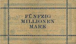50 Millions Mark DEUTSCHLAND Aachen - Aix-La-Chapelle 1923  SS