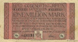 1 Million Mark GERMANY Bad Godesberg 1923  VF