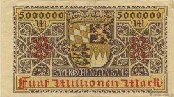 5 Millions Mark ALLEMAGNE Munich 1923 PS.0932 TTB+