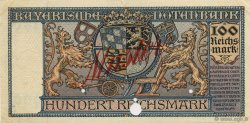 100 Reichsmark Spécimen ALLEMAGNE Munich 1924 PS.0942s SUP+