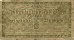 100000 Mark ALLEMAGNE Bochum 1923  pr.TB