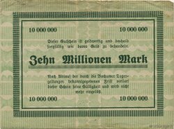 10 Millions Mark ALLEMAGNE Bochum 1923  TTB