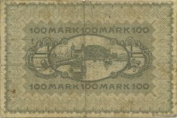 100 Mark GERMANY Bonn 1922  F