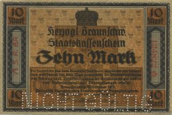 10 Mark ALLEMAGNE Braunschweig 1918  SPL