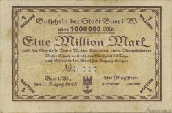 1 Million Mark ALLEMAGNE Buer 1923  TB+