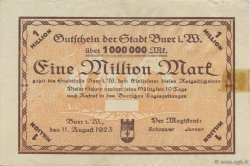 1 Million Mark ALLEMAGNE Buer 1923  TTB