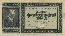 100000 Mark ALLEMAGNE Burg 1923  TTB