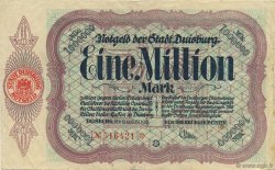 1 Million Mark GERMANY Duisburg 1923  VF