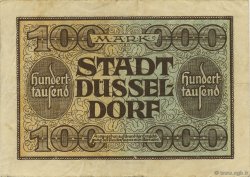 100000 Mark ALLEMAGNE Düsseldorf 1923  TTB