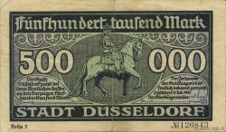 500000 Mark ALLEMAGNE Düsseldorf 1923  TTB