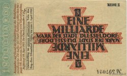 1 Milliard Mark ALLEMAGNE Düsseldorf 1923  TTB
