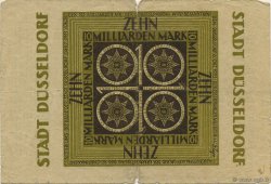 10 Milliards Mark ALLEMAGNE Düsseldorf 1923  B
