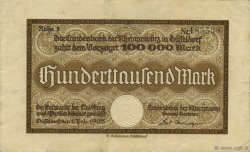100000 Mark ALLEMAGNE Düsseldorf 1923 