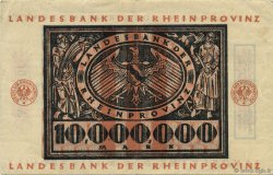 10 Millions Mark GERMANY Düsseldorf 1923  VF