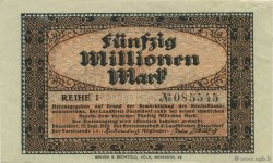 50 Millions Mark ALLEMAGNE Düsseldorf 1923  TTB+