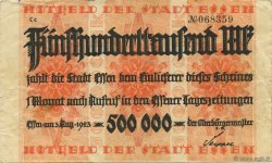 500000 Mark ALLEMAGNE Essen 1923  TTB