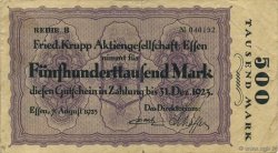 500000 Mark GERMANY Essen 1923  VF-