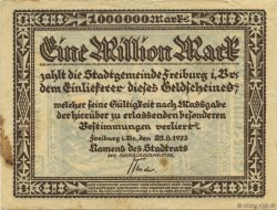 1 Million Mark ALLEMAGNE Freiburg Im Breisgau 1923  TTB