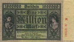 1 Million Mark ALLEMAGNE Hamborn Am Rhein 1923  SUP