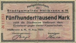 500000 Mark ALLEMAGNE Heilbronn 1923  TTB