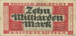 10 Milliards Mark ALLEMAGNE Kaiserslautern 1923  TTB