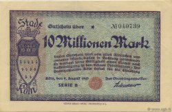 10 Millions Mark ALLEMAGNE Köln 1923  SUP