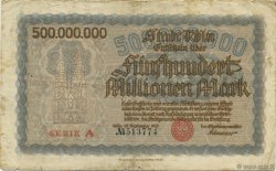 500 Millions Mark ALLEMAGNE Köln 1923  TB+