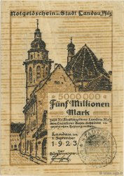 5 Millions Mark ALLEMAGNE Landau Pfalz 1923  TB+