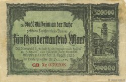 500000 Mark ALLEMAGNE Mülheim 1923  TB
