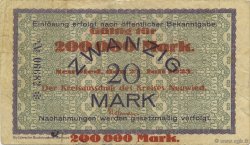200000 Mark ALLEMAGNE Neuwied 1923  pr.TTB