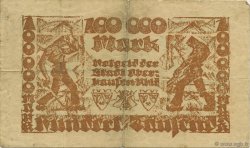 100000 Mark ALLEMAGNE  1923  TTB