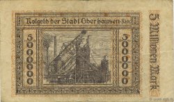 5 Millions Mark GERMANY  1923  F+