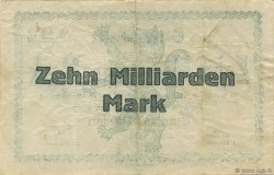 10 Milliards Mark GERMANY Passau 1923  VF