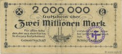 2 Millions Mark ALLEMAGNE Recklinghausen 1923  TTB