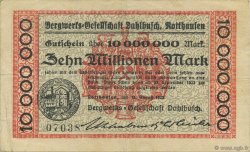 10 Millions Mark GERMANY Rotthausen 1923  VF